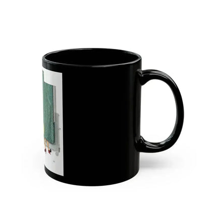 Colliers magazine cover, November 8th, 1952 - Black Coffee Mug - Go Mug Yourself