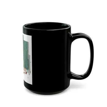 Colliers magazine cover, November 8th, 1952 - Black Coffee Mug - Go Mug Yourself