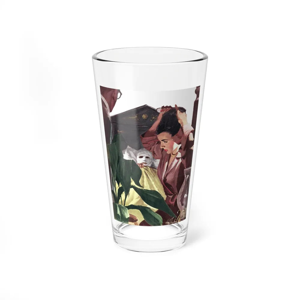 Collier's magazine illustration - Pint Glass 16oz-16oz-Go Mug Yourself