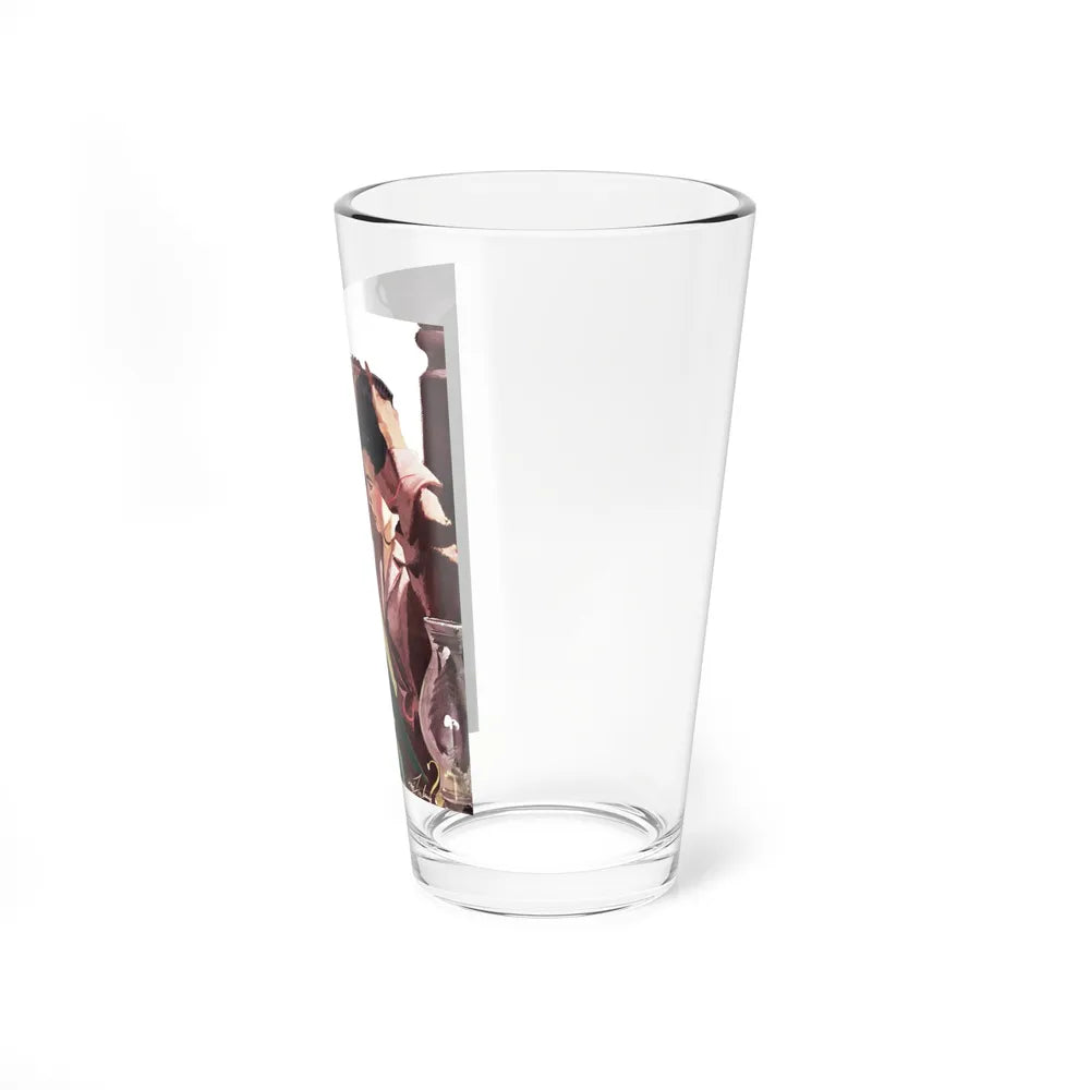 Collier's magazine illustration - Pint Glass 16oz-Go Mug Yourself