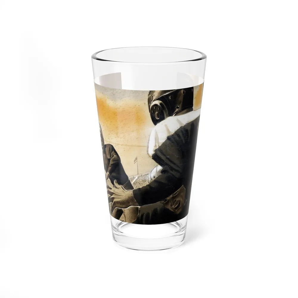 Collier's Magazine Story Illustration, 1939 - Pint Glass 16oz-16oz-Go Mug Yourself