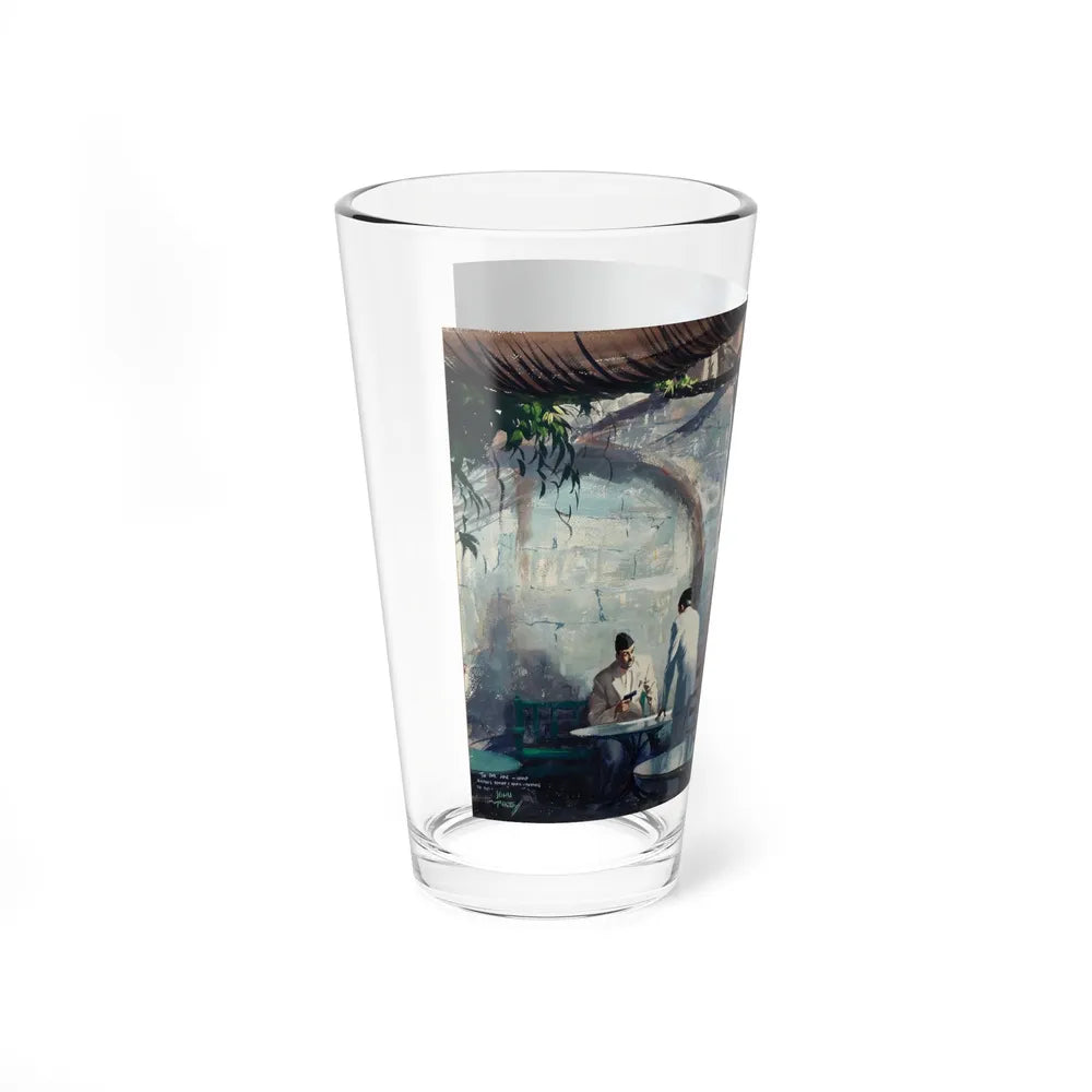 Collier's Weekly illustration - Pint Glass 16oz-Go Mug Yourself