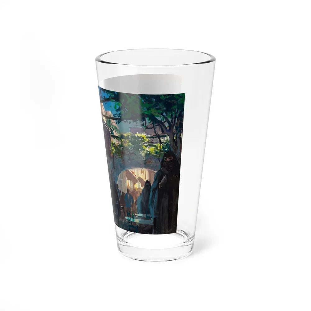 Collier's Weekly illustration - Pint Glass 16oz-Go Mug Yourself