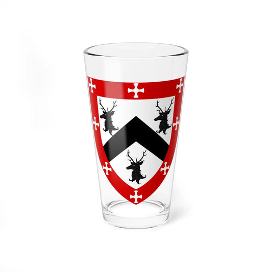 Collingwood College Durham arms (England) (Coat of Arms) Pint Glass 16oz 16oz - Go Mug Yourself