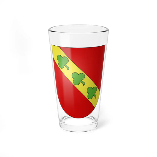 CollongeBellerive-coat of arms (Switzerland) (Coat of Arms) Pint Glass 16oz 16oz - Go Mug Yourself