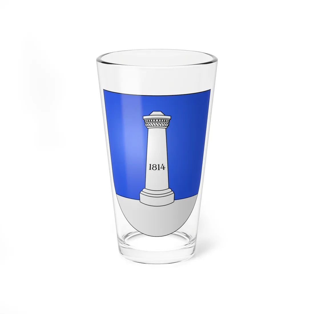 Cologny-coat of arms (Switzerland) (Coat of Arms) Pint Glass 16oz 16oz - Go Mug Yourself