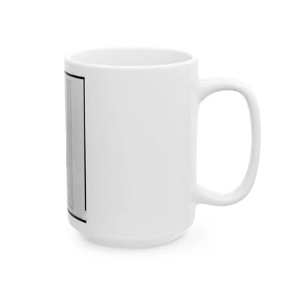 Colonel August Willich, Union Officer In The 32nd Indiana Regiment, Head-And-Shoulders Portrait, Facing Front (U.S. Civil War) White Coffee Mug - Go Mug Yourself