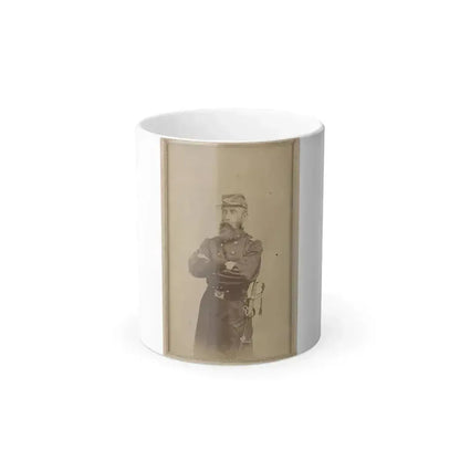 Colonel Francis L. Lee of 4Th Massachusetts Infantry Battalion and 44Th Massachusetts Infantry Regiment in Uniform With Sword (U.S. Civil War) Color Changing Coffee Mug 11oz Default Title 11oz - Go Mug Yourself