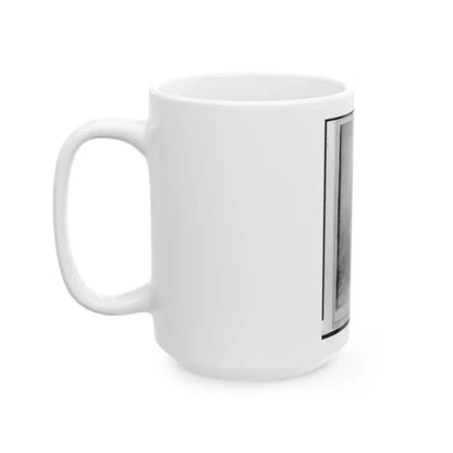 Colonel Geza Milahotzy, Union Officer In The 24th Illinois Infantry Regiment, Full-Length Portrait, Standing, Facing Front (U.S. Civil War) White Coffee Mug - Go Mug Yourself