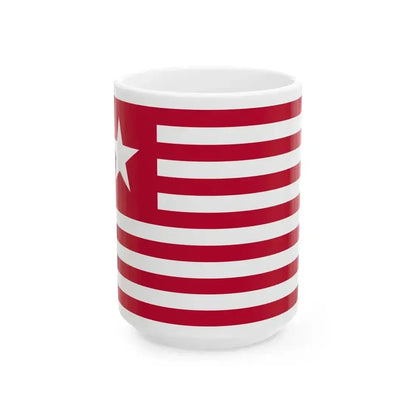 Colonel James Longs Flag (United States) White Coffee Mug 15oz - Go Mug Yourself