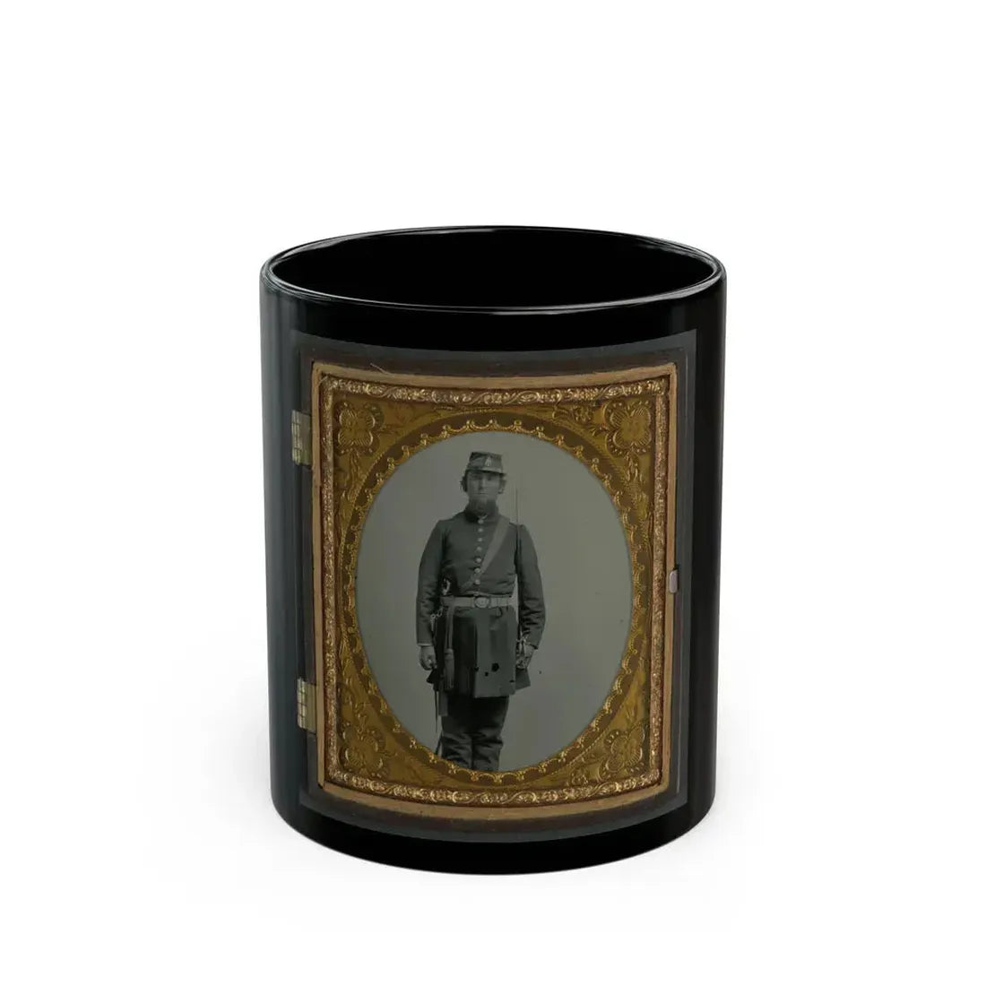 Colonel Joseph Walker Of Co. K, 5th South Carolina Infantry Regiment (U.S. Civil War) Black Coffee Mug 11oz - Go Mug Yourself