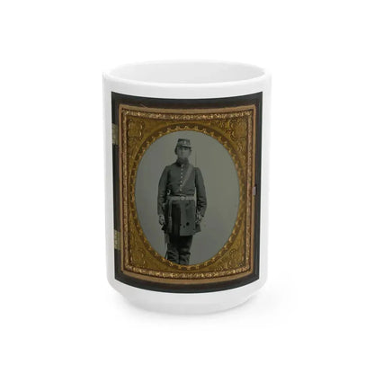 Colonel Joseph Walker Of Co. K, 5th South Carolina Infantry Regiment (U.S. Civil War) White Coffee Mug 15oz - Go Mug Yourself