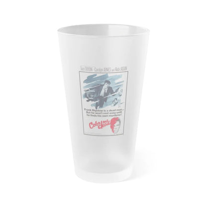 COLOR ME DEAD 1969 Movie Poster - Frosted Pint Glass 16oz-16oz-Frosted-Go Mug Yourself