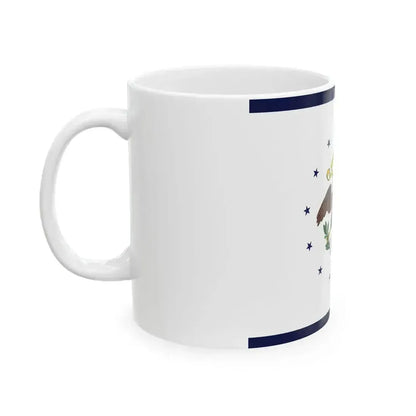 Color of the Vice President of the United States 1948-1975 (United States) White Coffee Mug - Go Mug Yourself