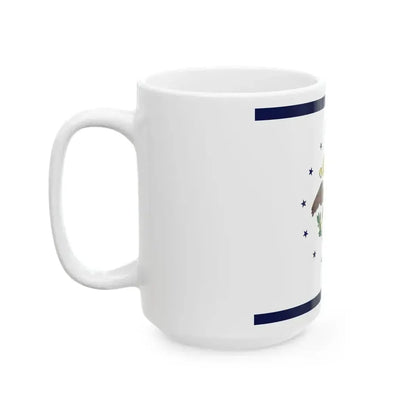 Color of the Vice President of the United States 1948-1975 (United States) White Coffee Mug - Go Mug Yourself