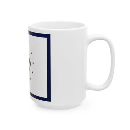 Color of the Vice President of the United States 1948-1975 (United States) White Coffee Mug - Go Mug Yourself