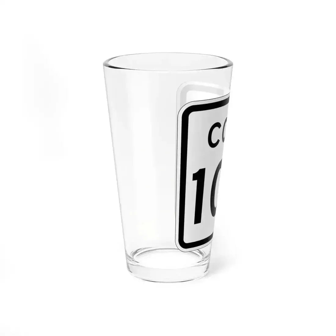 Colorado 100 1952 (Colorado) (Road Sign) Pint Glass 16oz - Go Mug Yourself