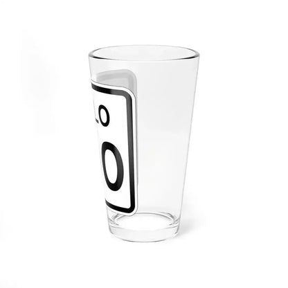 Colorado 100 1952 (Colorado) (Road Sign) Pint Glss 16oz - Go Mug Yourself