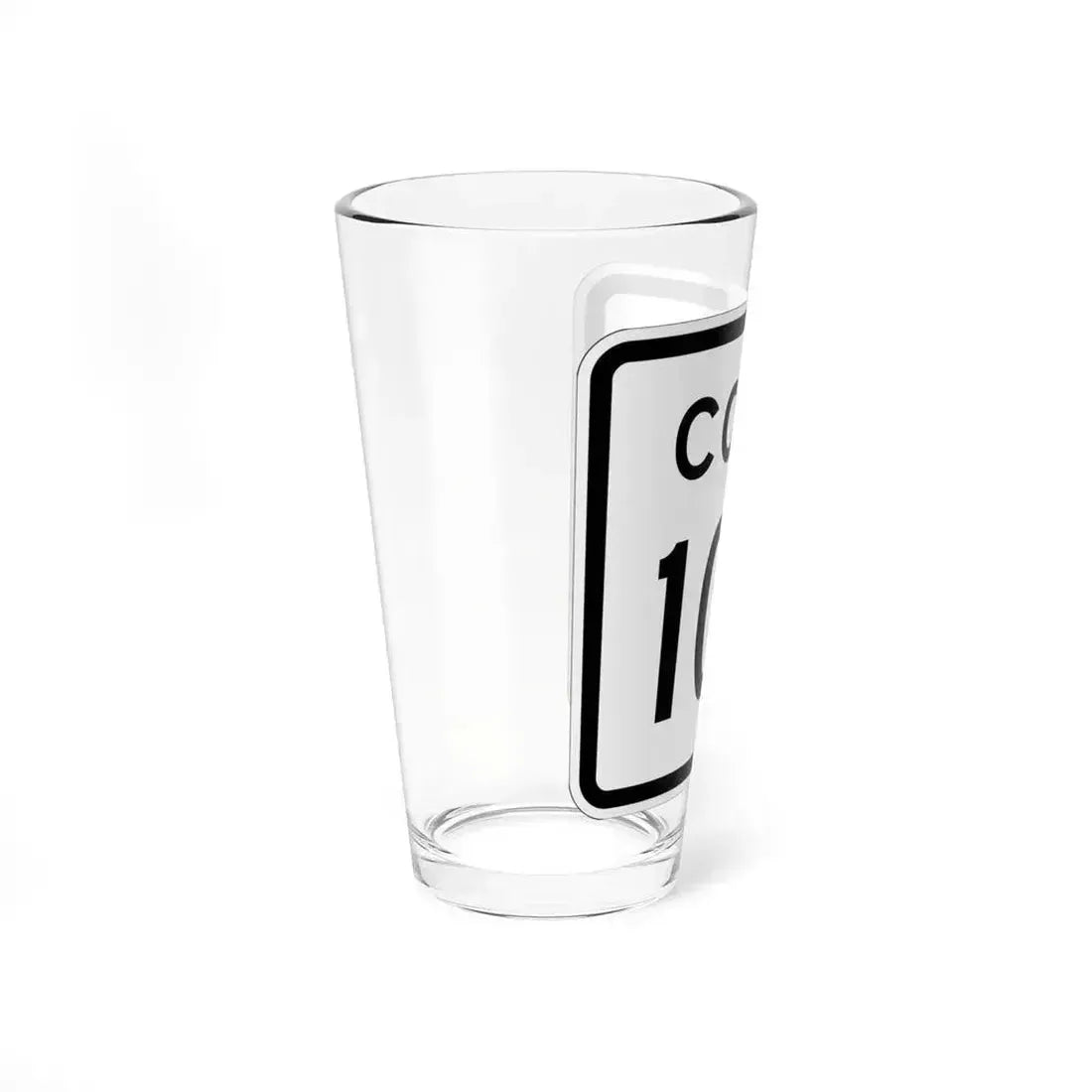 Colorado 102 1952 (Colorado) (Road Sign) Pint Glss 16oz - Go Mug Yourself