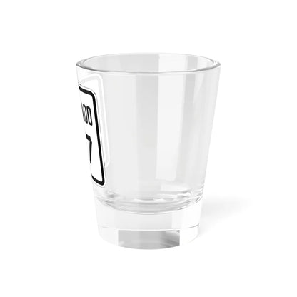 Colorado 107 1926 (Colorado) (Road Sign) Shot Glass 1.5oz - Go Mug Yourself