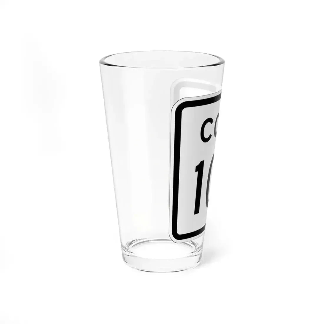 Colorado 107 1952 (Colorado) (Road Sign) Pint Glass 16oz - Go Mug Yourself