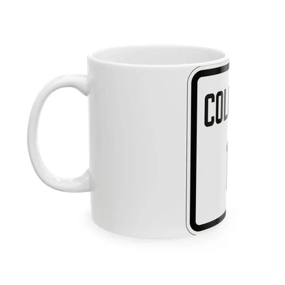 Colorado 11 1946 (Colorado) (Road Sign) White Coffee Mug - Go Mug Yourself