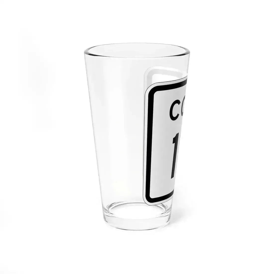 Colorado 111 1952 (Colorado) (Road Sign) Pint Glass 16oz - Go Mug Yourself