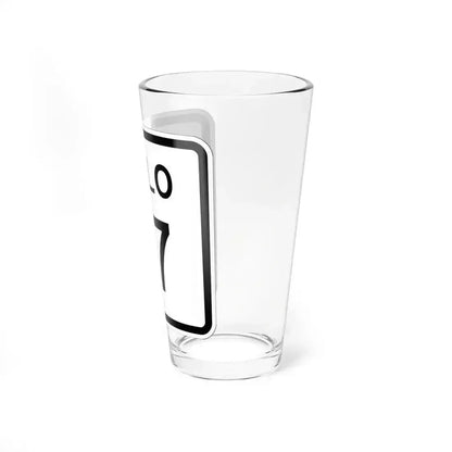 Colorado 117 1952 (Colorado) (Road Sign) Pint Glass 16oz - Go Mug Yourself