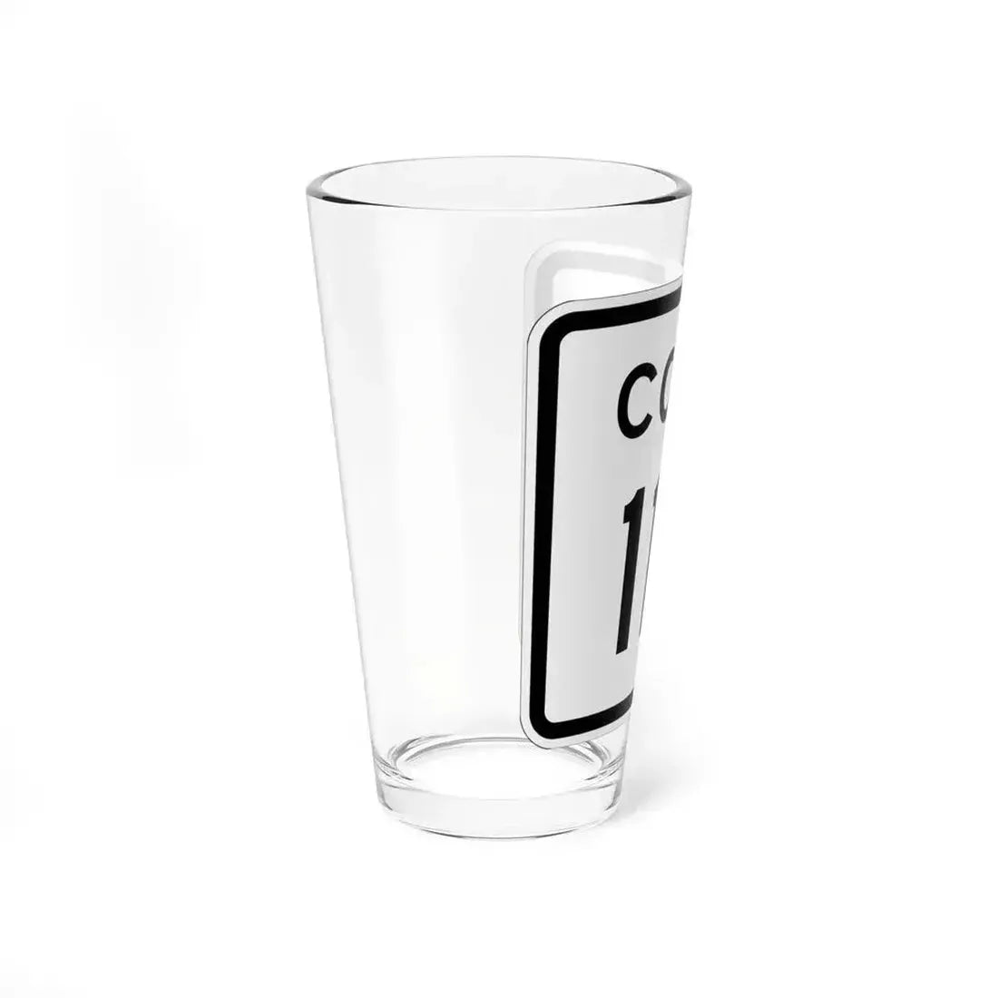 Colorado 117 1952 (Colorado) (Road Sign) Pint Glss 16oz - Go Mug Yourself