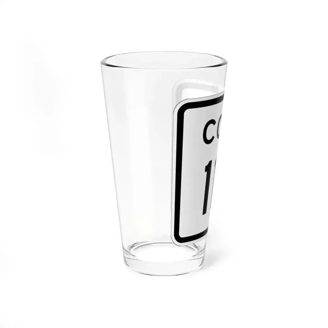Colorado 118 1952 (Colorado) (Road Sign) Pint Glass 16oz - Go Mug Yourself