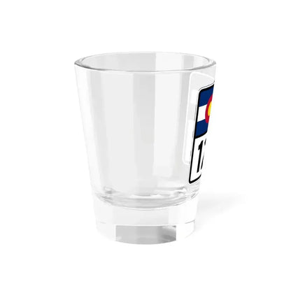Colorado 122 (Colorado) (Road Sign) Shot Glass 1.5oz - Go Mug Yourself