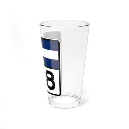 Colorado 128 (Colorado) (Road Sign) Pint Glss 16oz - Go Mug Yourself