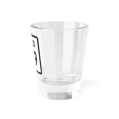 Colorado 129 1952 (Colorado) (Road Sign) Shot Glass 1.5oz - Go Mug Yourself