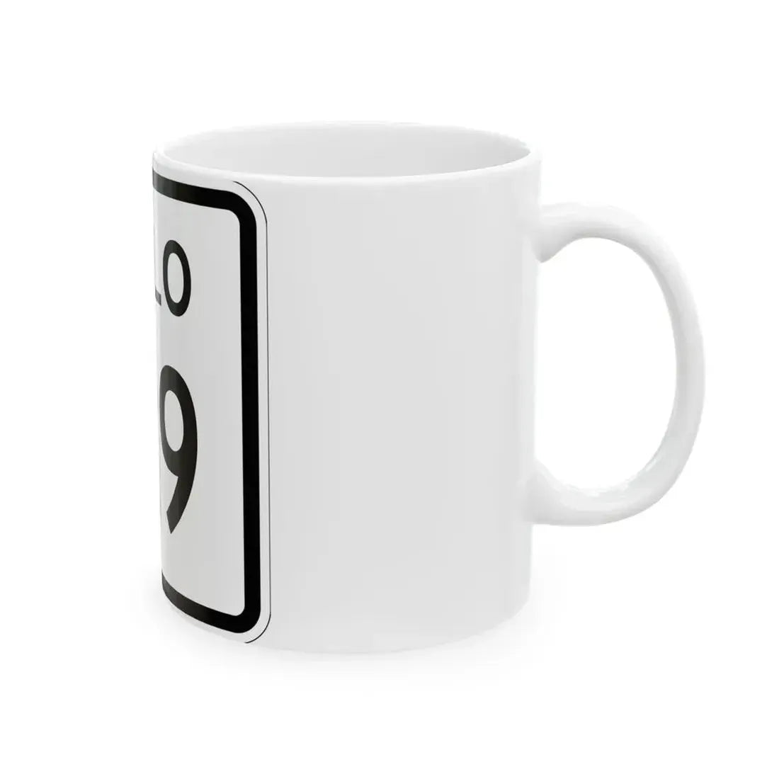 Colorado 129 1952 (Colorado) (Road Sign) White Coffee Mug - Go Mug Yourself