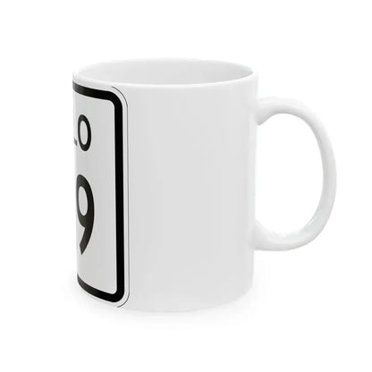 Colorado 129 1952 (Colorado) (Road Sign) White Coffee Mug - Go Mug Yourself