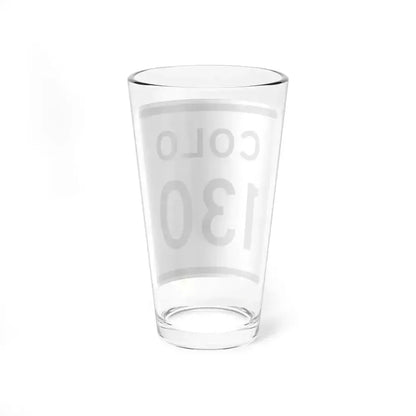 Colorado 130 1952 (Colorado) (Road Sign) Pint Glass 16oz - Go Mug Yourself