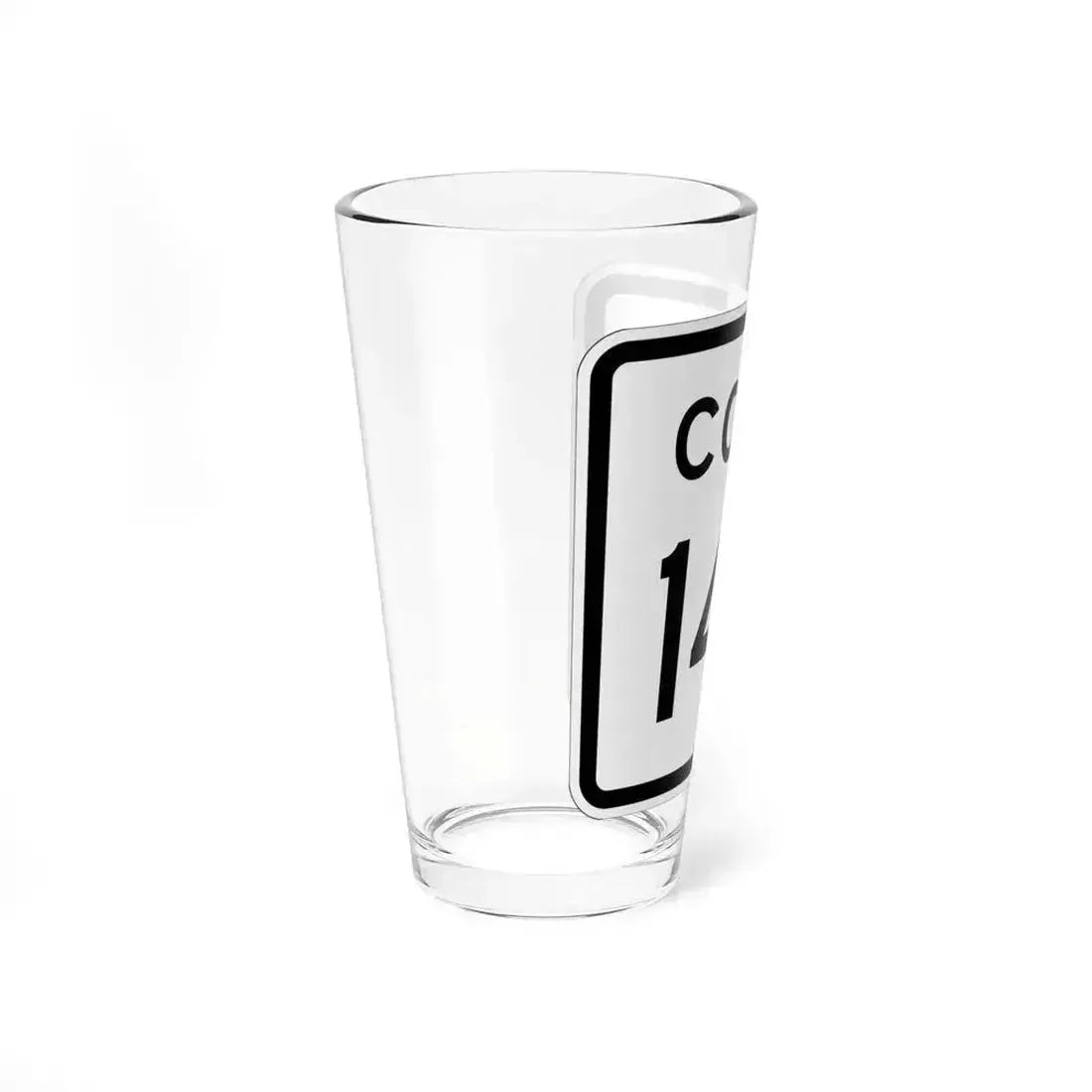 Colorado 143 1952 (Colorado) (Road Sign) Pint Glass 16oz - Go Mug Yourself