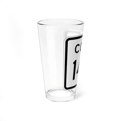Colorado 143 1952 (Colorado) (Road Sign) Pint Glss 16oz - Go Mug Yourself