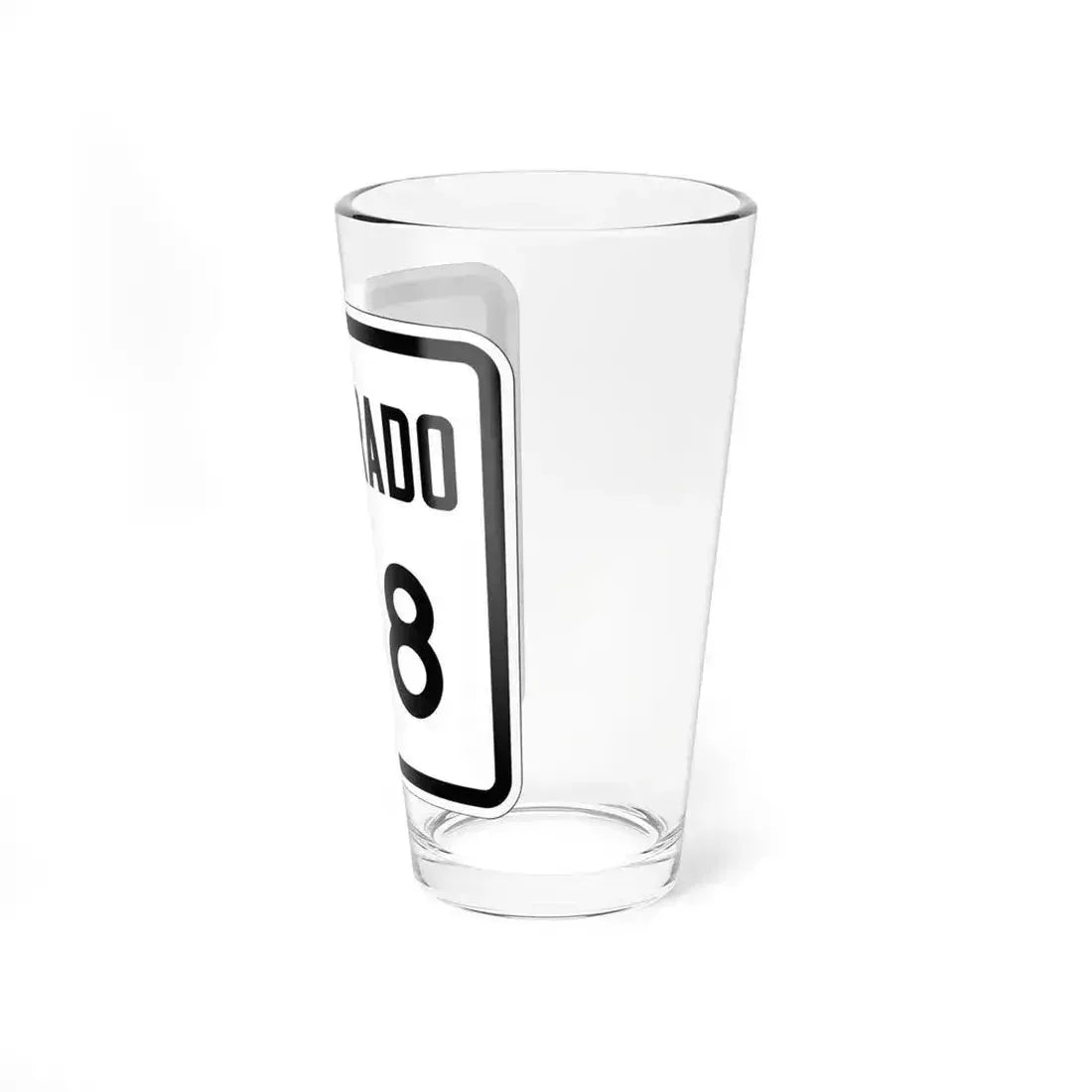 Colorado 148 1946 (Colorado) (Road Sign) Pint Glass 16oz - Go Mug Yourself