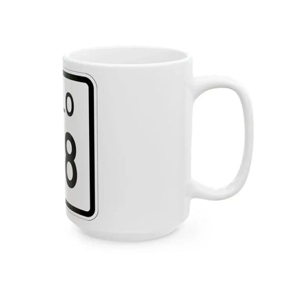 Colorado 148 1952 (Colorado) (Road Sign) White Coffee Mug - Go Mug Yourself