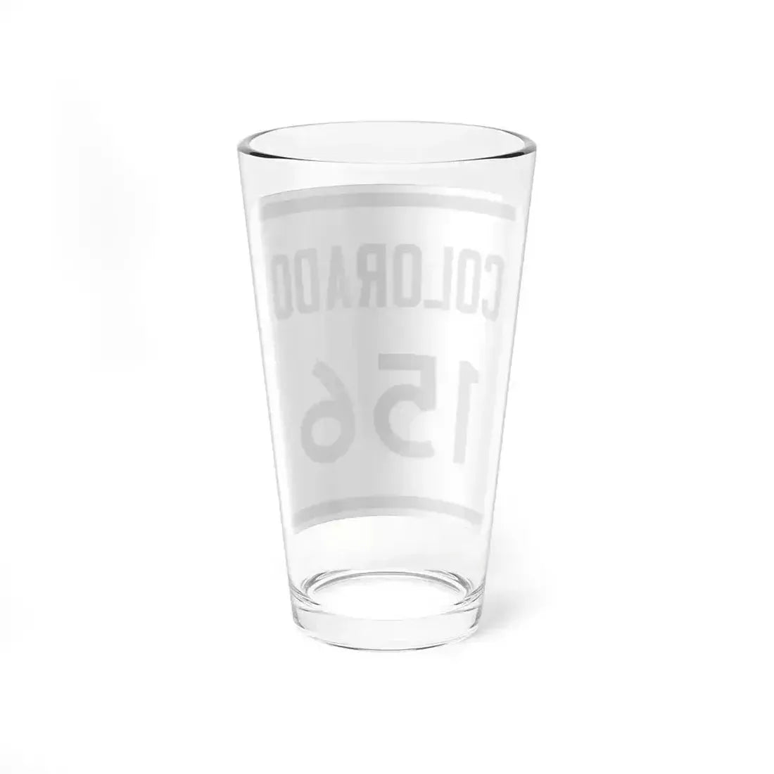 Colorado 156 1946 (Colorado) (Road Sign) Pint Glass 16oz - Go Mug Yourself