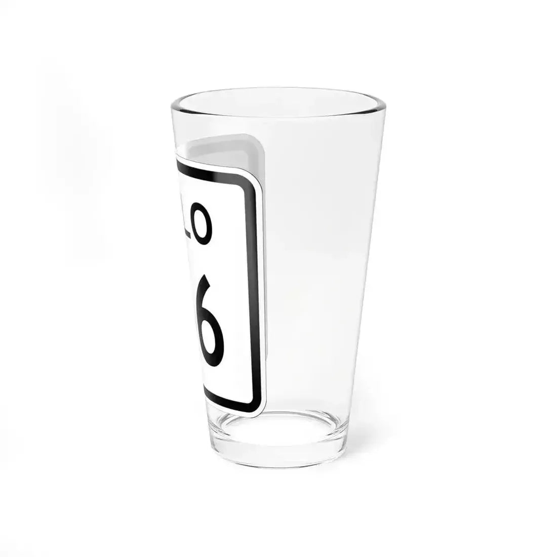 Colorado 156 1952 (Colorado) (Road Sign) Pint Glass 16oz - Go Mug Yourself