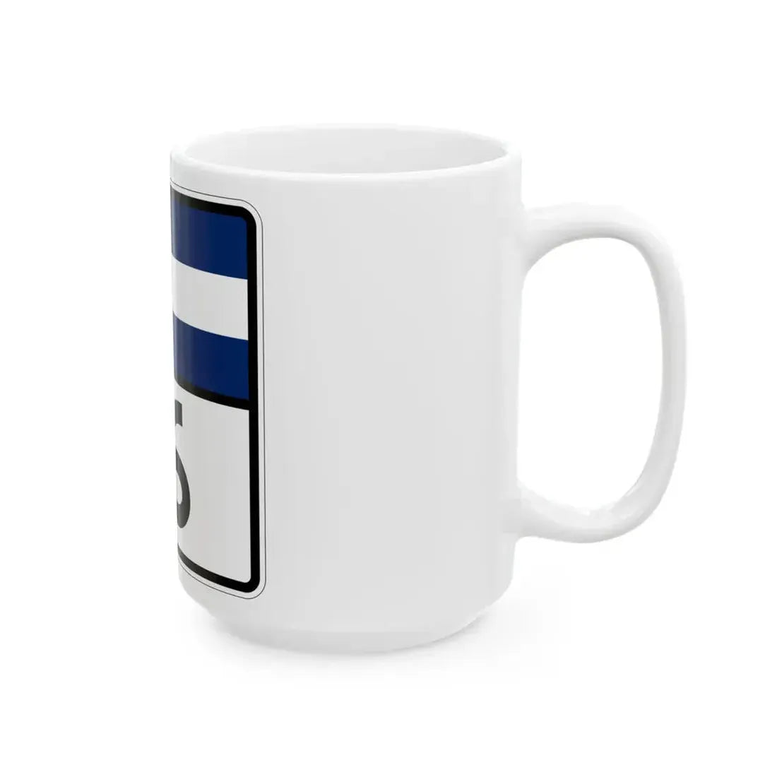 Colorado 16 (Colorado) (Road Sign) White Coffee Mug - Go Mug Yourself