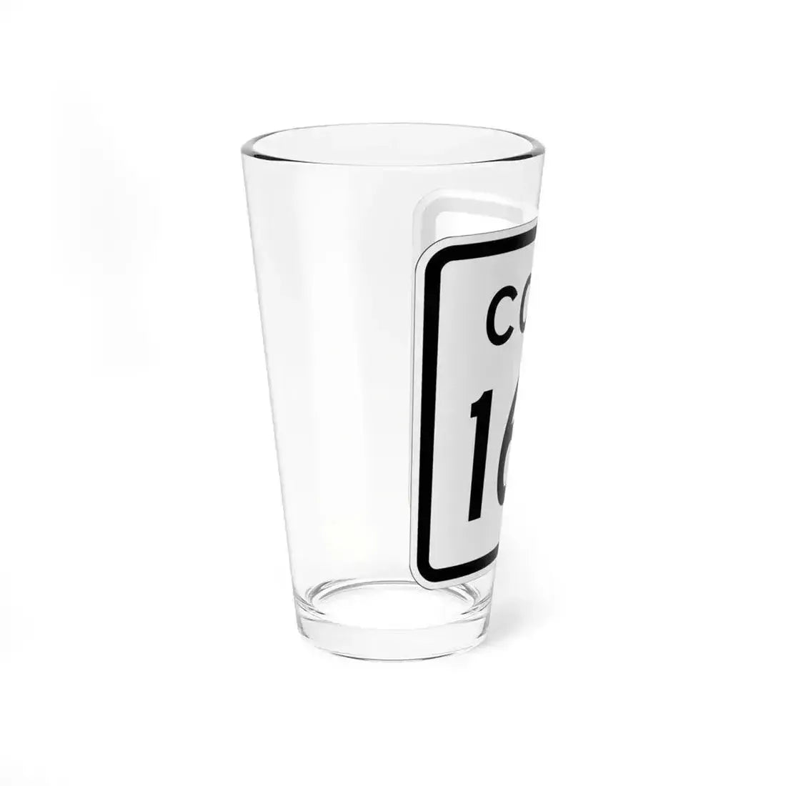 Colorado 160 1952 (Colorado) (Road Sign) Pint Glass 16oz - Go Mug Yourself
