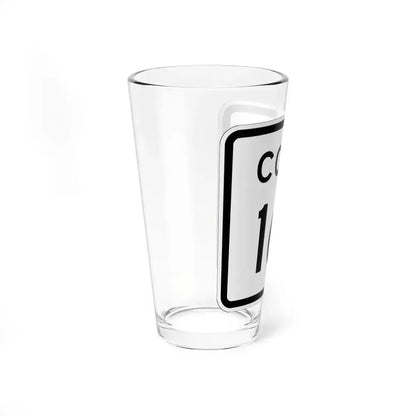 Colorado 161 1952 (Colorado) (Road Sign) Pint Glass 16oz - Go Mug Yourself
