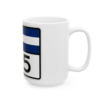 Colorado 165 wide (Colorado) (Road Sign) White Coffee Mug - Go Mug Yourself
