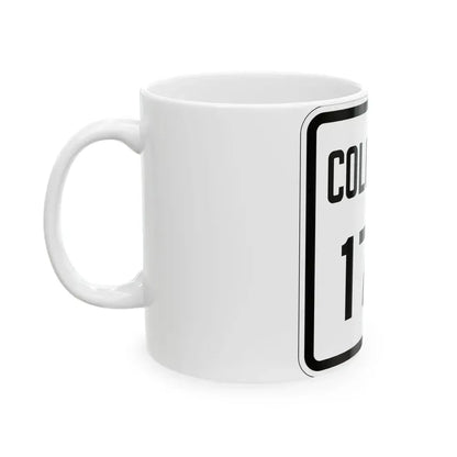 Colorado 174 1946 (Colorado) (Road Sign) White Coffee Mug - Go Mug Yourself