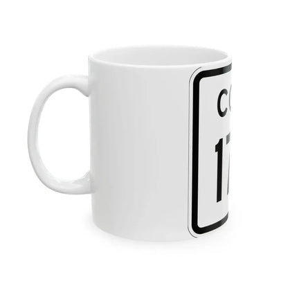 Colorado 174 1952 (Colorado) (Road Sign) White Coffee Mug - Go Mug Yourself