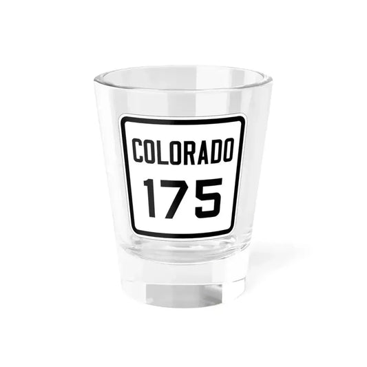 Colorado 175 1926 (Colorado) (Road Sign) Shot Glass 1.5oz 1.5oz - Go Mug Yourself