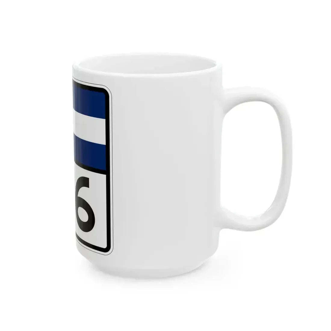 Colorado 176 (Colorado) (Road Sign) White Coffee Mug - Go Mug Yourself